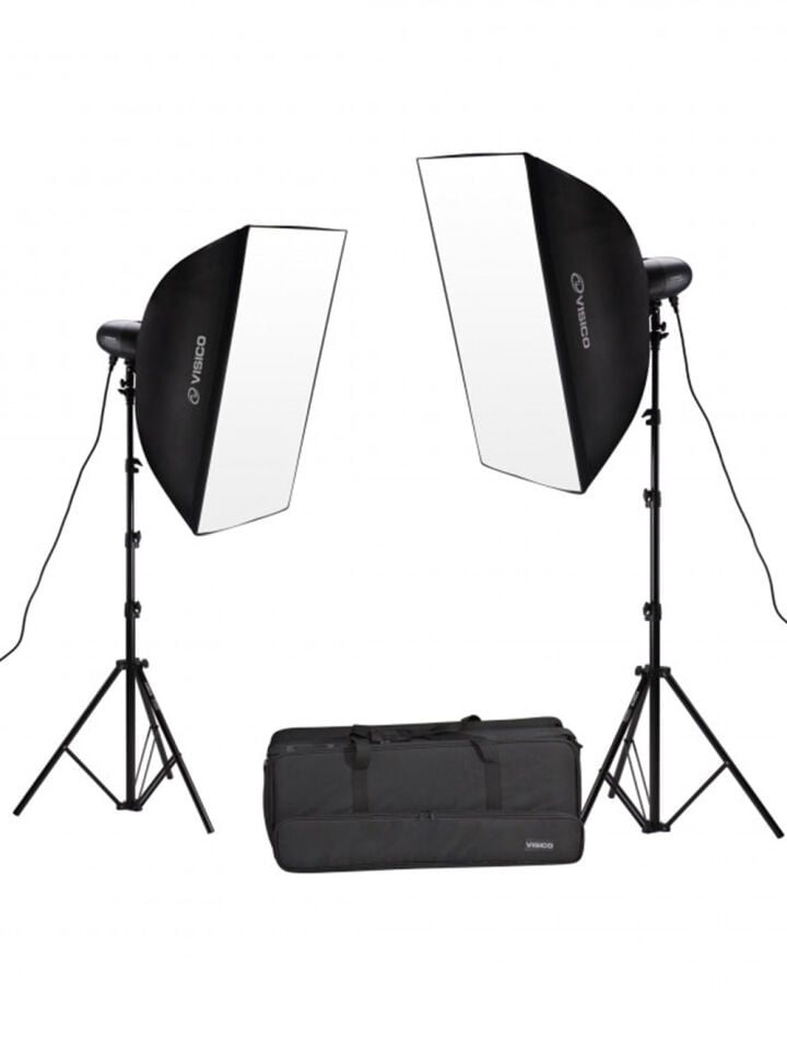 Visico VL-400 II Elfin 2'li Paraflaş Seti