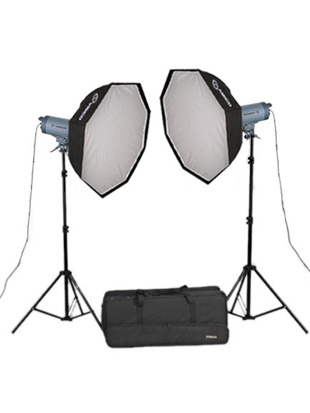 Visico VC-600HS TTL 2'li Paraflaş Seti (Canon Uyumlu)