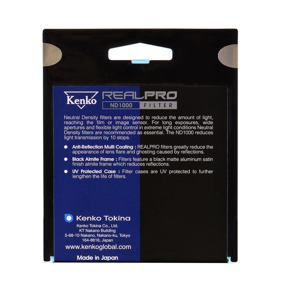 Kenko 52 mm Real Pro MC ND1000 Filtre