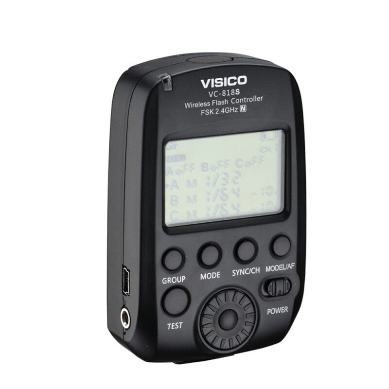 Visico VC-818S Tetikleyici (Non-TTL) (Canon Uyumlu)