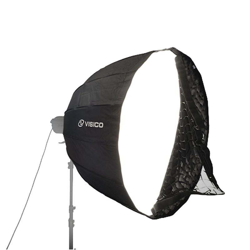 Visico EB-071 Kolay Kurulabilen Parabolik SoftBox 120cm - Gridli