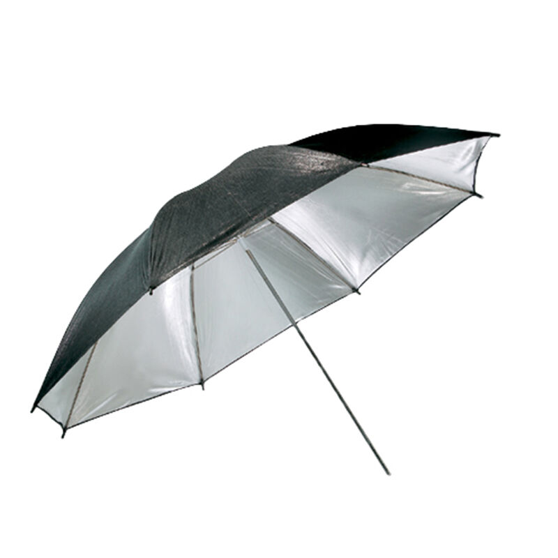 Visico UB-003 90cm Siyah / Gümüş Şemsiye