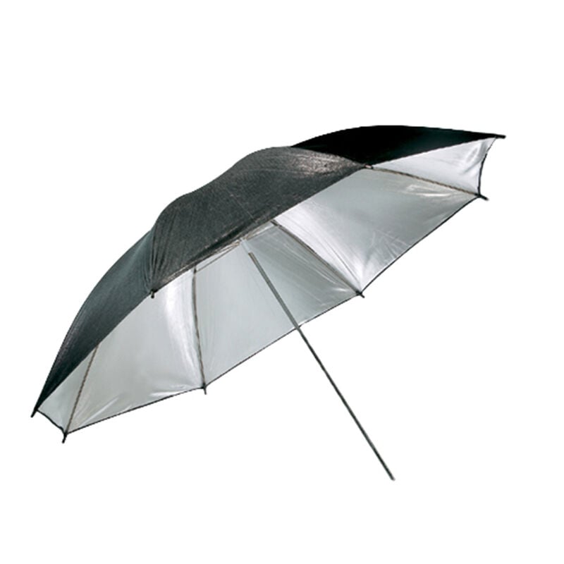 Visico UB-003 110cm Siyah / Gümüş Şemsiye