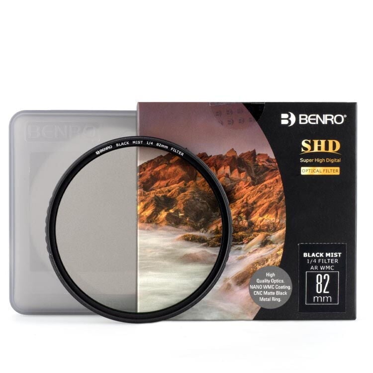 Benro 82mm Manyetik Black Mist Filtresi ve MFR82 Adaptör