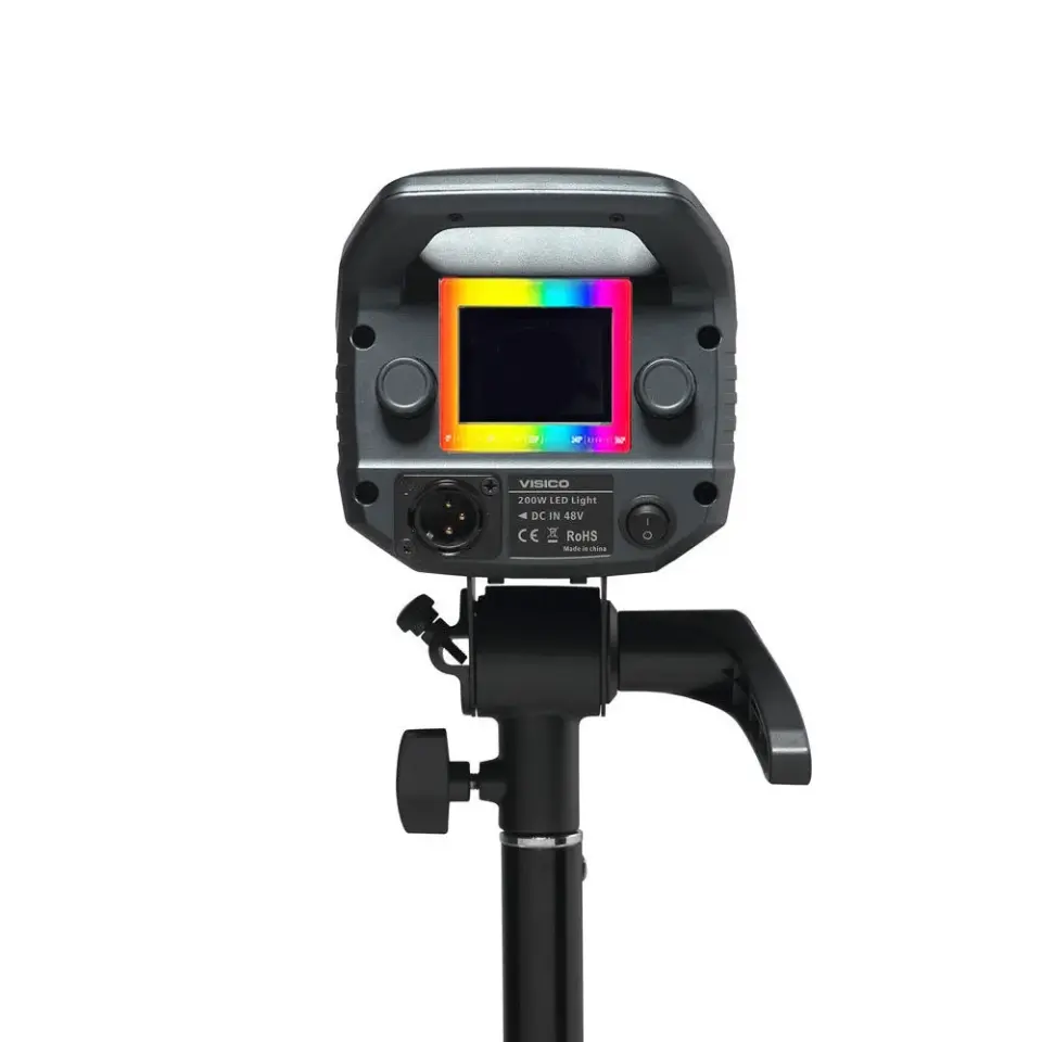 Visico Led-200SR RGB Led Video Işığı (200W)