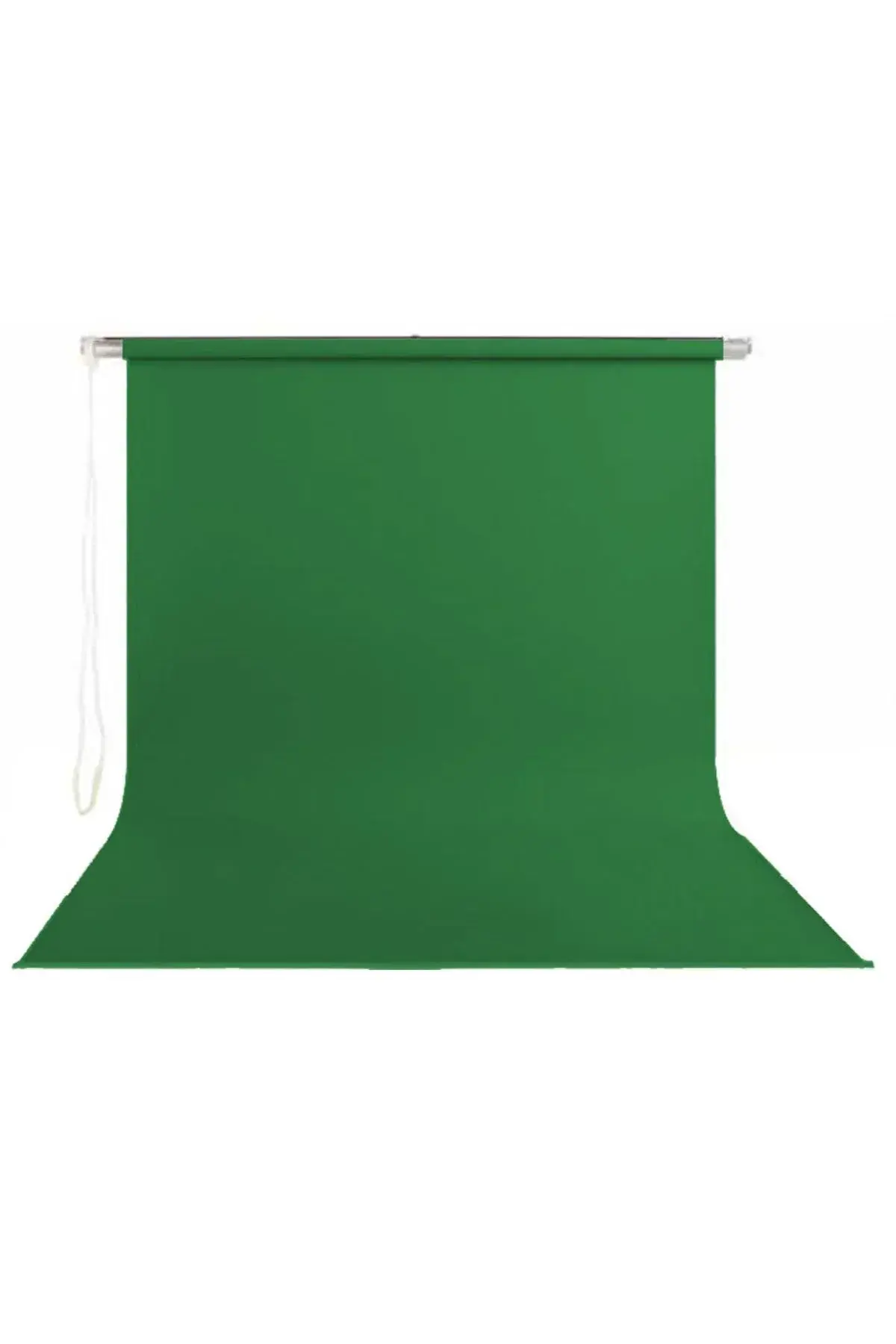 Stil Fon 130x200 cm Portre Yeşil Fon Perdesi Seti