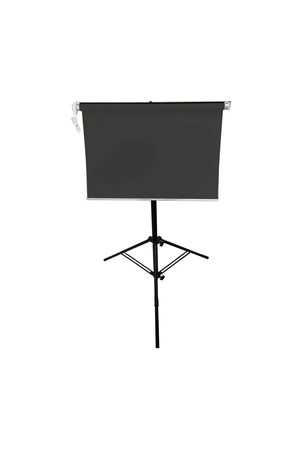 Stil Fon 65x120 cm Siyah Taşınabilir Fon Perdesi Seti