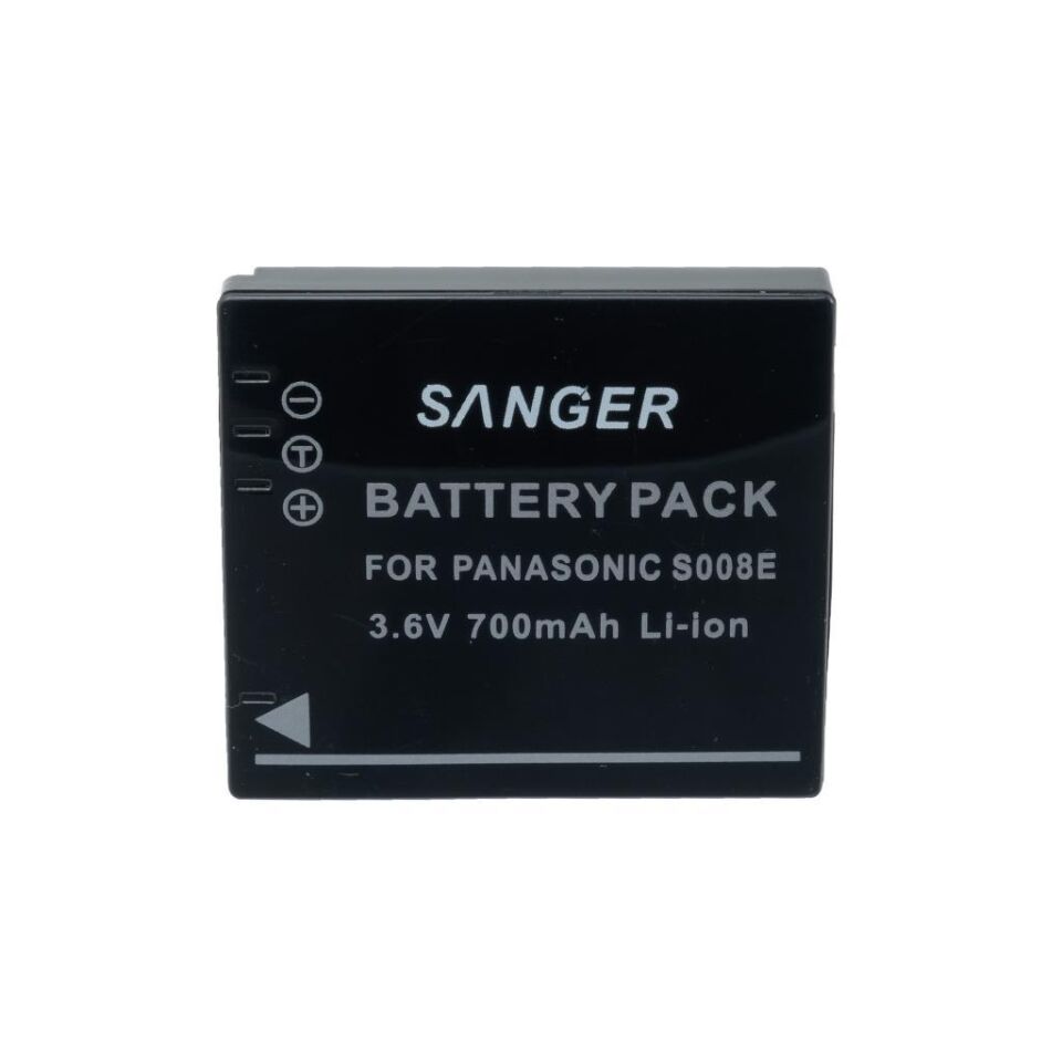 Sanger S008E Panasonic Fotoğraf Makinesi Batarya