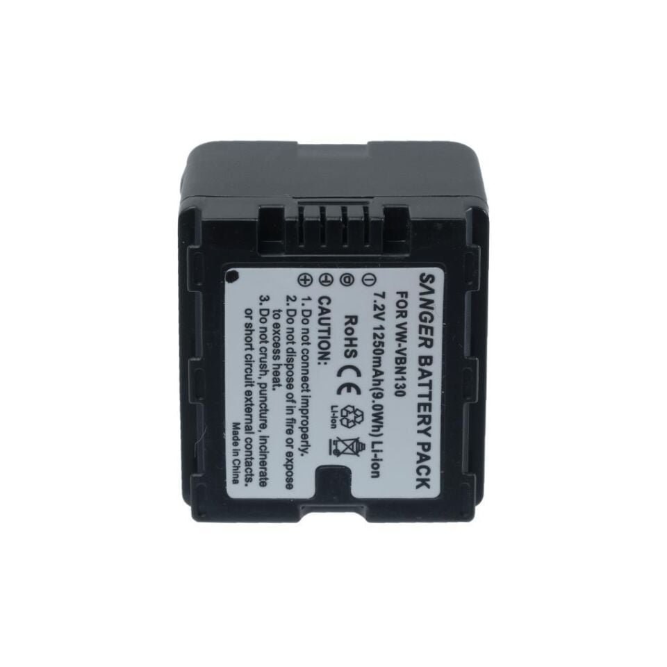 Sanger VW-VBN130 Panasonic Kamera Batarya