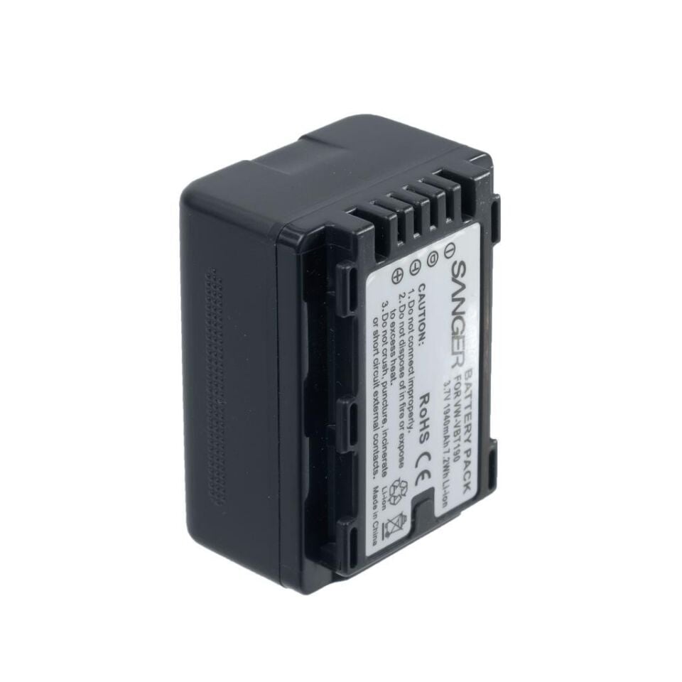 Sanger VW-VBT190 Panasonic Kamera Batarya