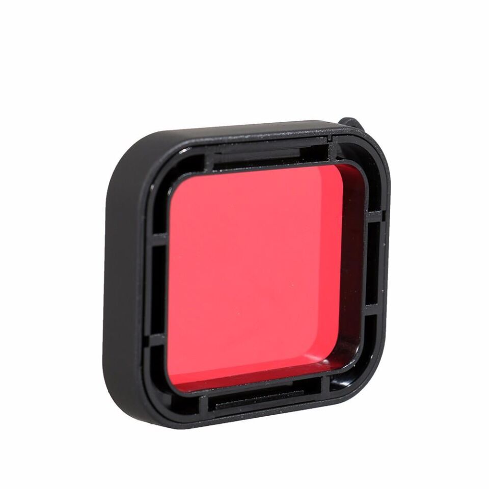 Gopro Hero 5 Sanger Housing İçin Kırmızı Filtre