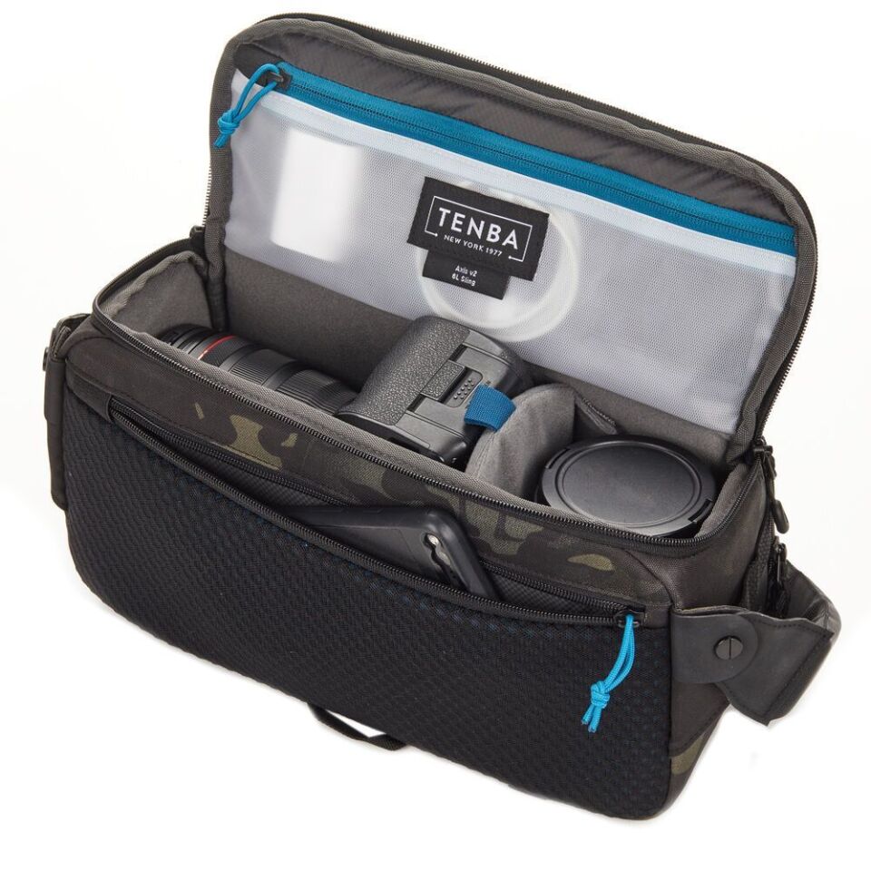 Tenba AXIS V2 Askılı MultiCam Kamuflajlı Sling ve Bel Çantası 6L