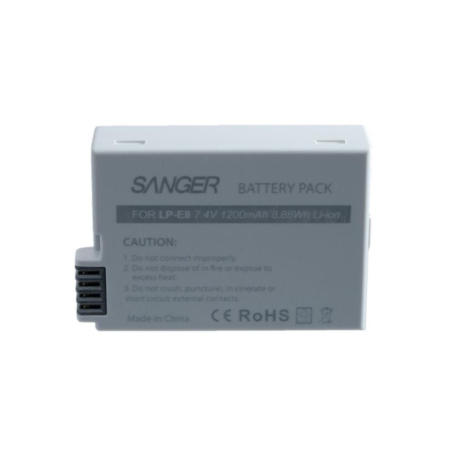 Sanger LP-E8 Canon Fotoğraf Makinesi Batarya