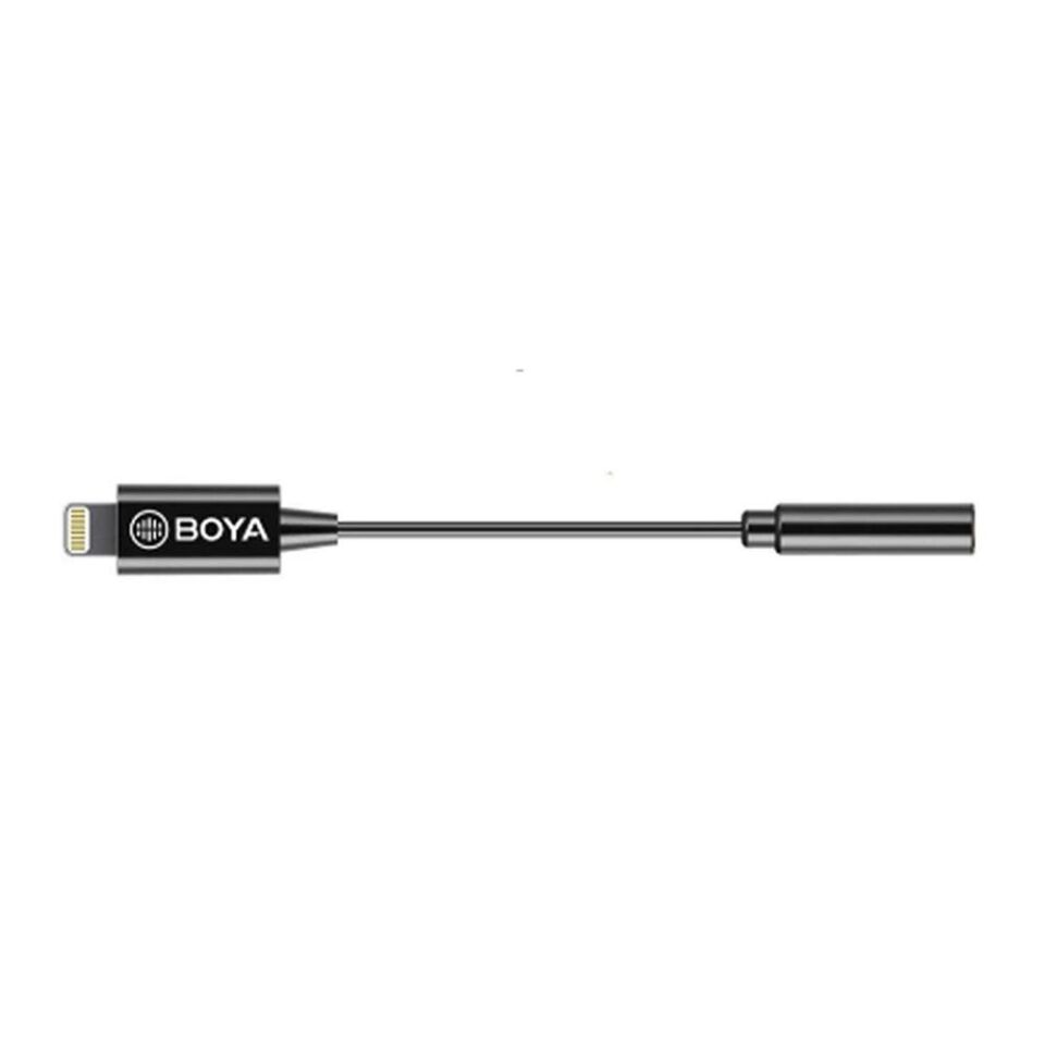 Boya BY-K3 Apple Lighting 3.5mm Ses Çevirici