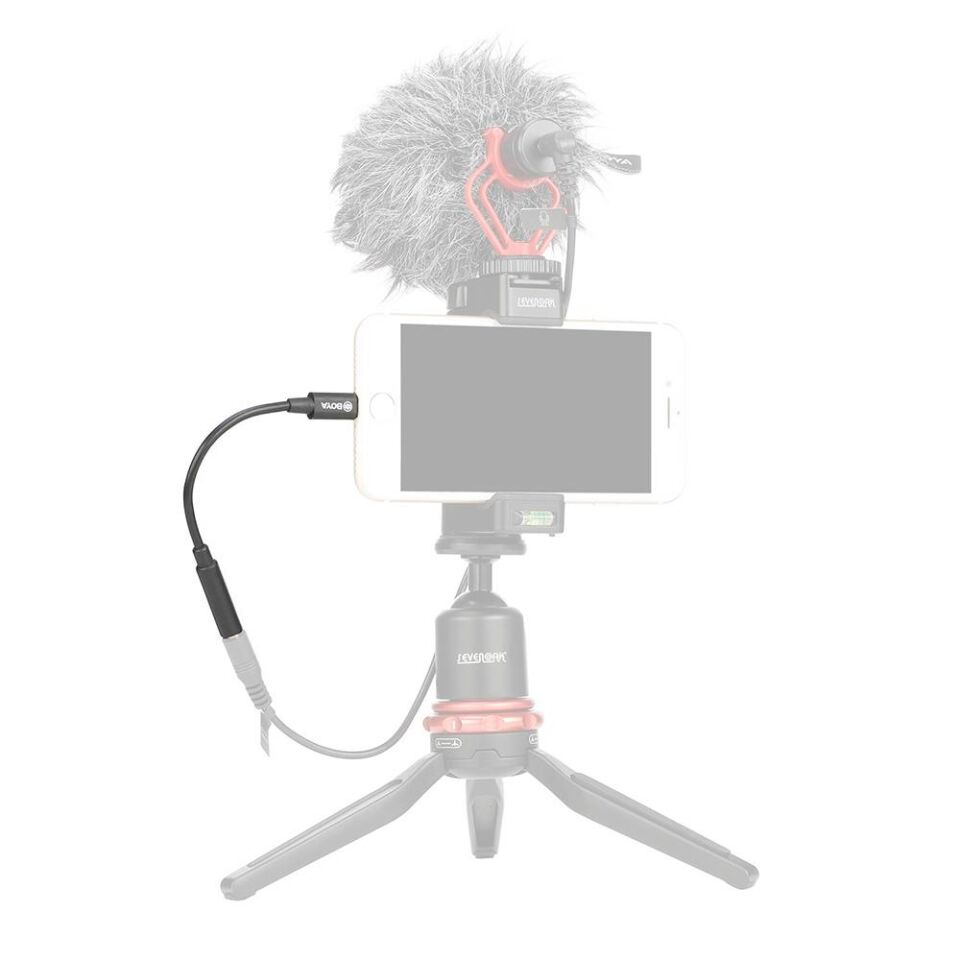Boya BY-K3 Apple Lighting 3.5mm Ses Çevirici