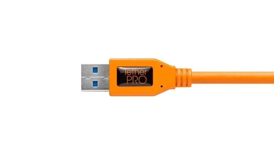 Tether Tools TetherPro USB 3.0 to Micro-B Turuncu 30 cm Bağlantı Kablosu