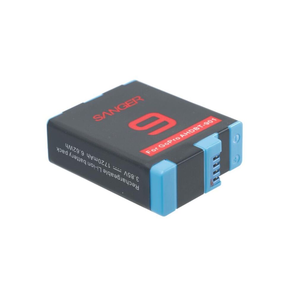 Sanger AHDBT-901 Gopro Hero 9 Batarya