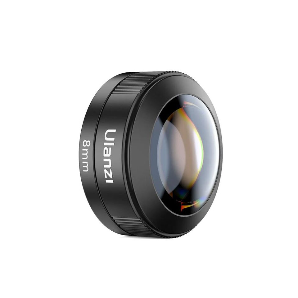 Ulanzi CL004 Telefonlar İçin 8mm Geniş Açılı Balık Gözü Lens