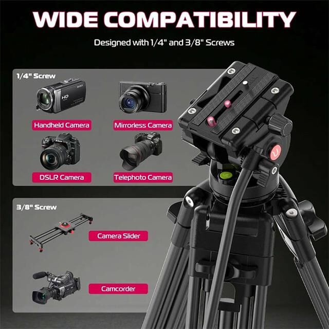 Ulanzi MT-81 Alüminyum 360° Video Tripod