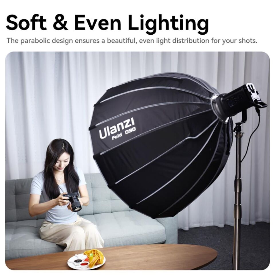 Ulanzi 90cm Bowens Mount Parabolic Softbox