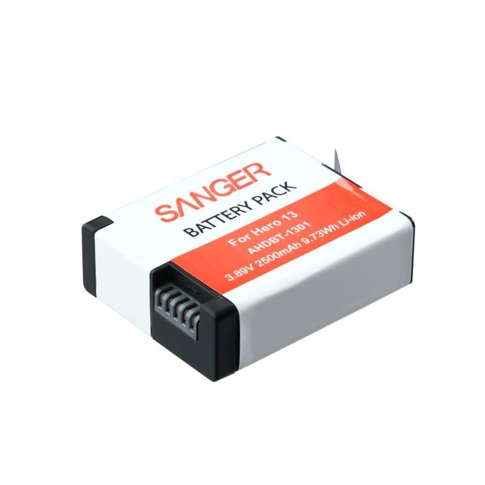 Sanger AHDBT-1301 Hero 13 Aksiyon Kamera Batarya 2500mAh