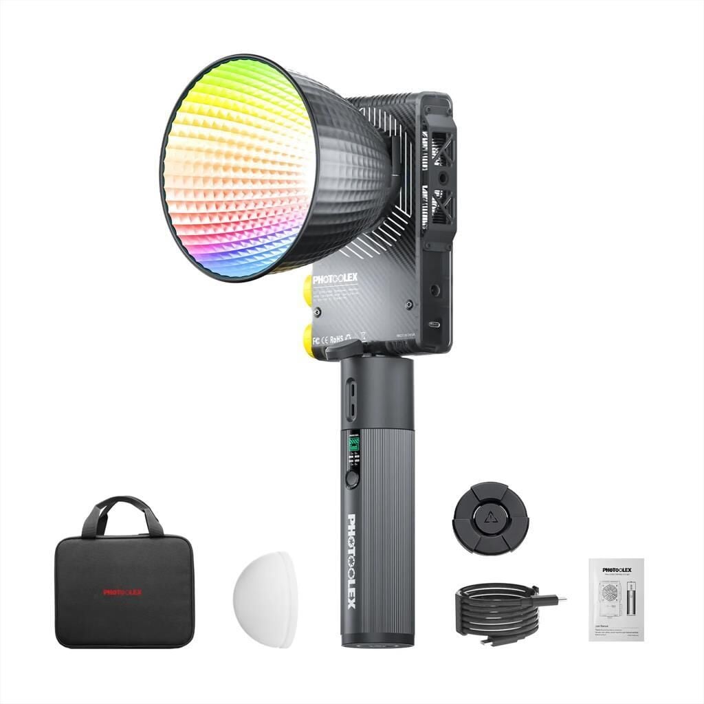 Photoolex Q100C 100W RGB COB LED Işık