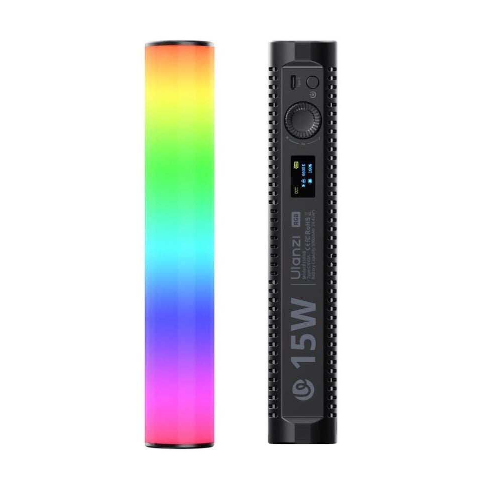 Ulanzi B15 15W Manyetik RGB Tube Led Işık