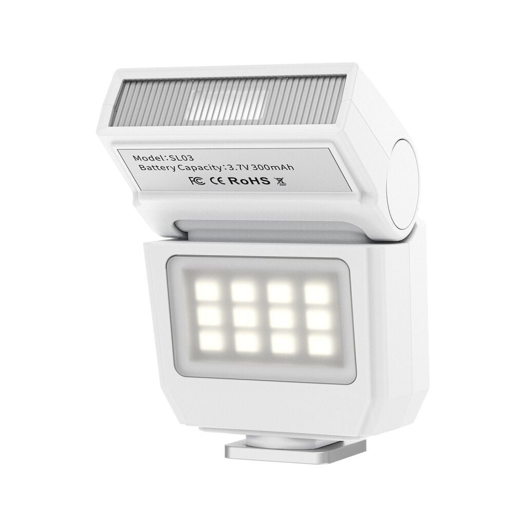 Ulanzi SL03 Spark Lite Fotoğraf Makinesi Flaş Beyaz