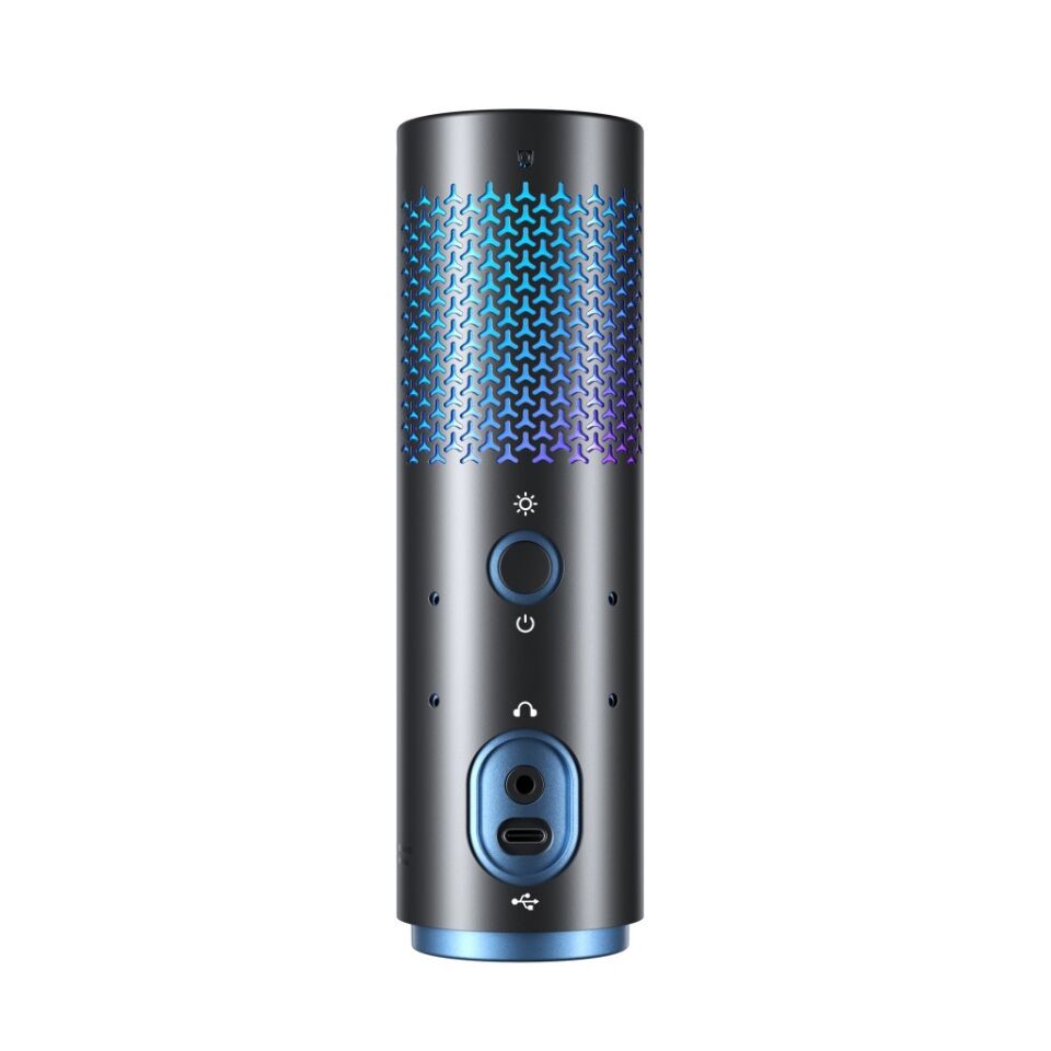 BOYA K5 Kablosuz Bağlantılı RGB Aydınlatmalı USB Condenser Mikrofon