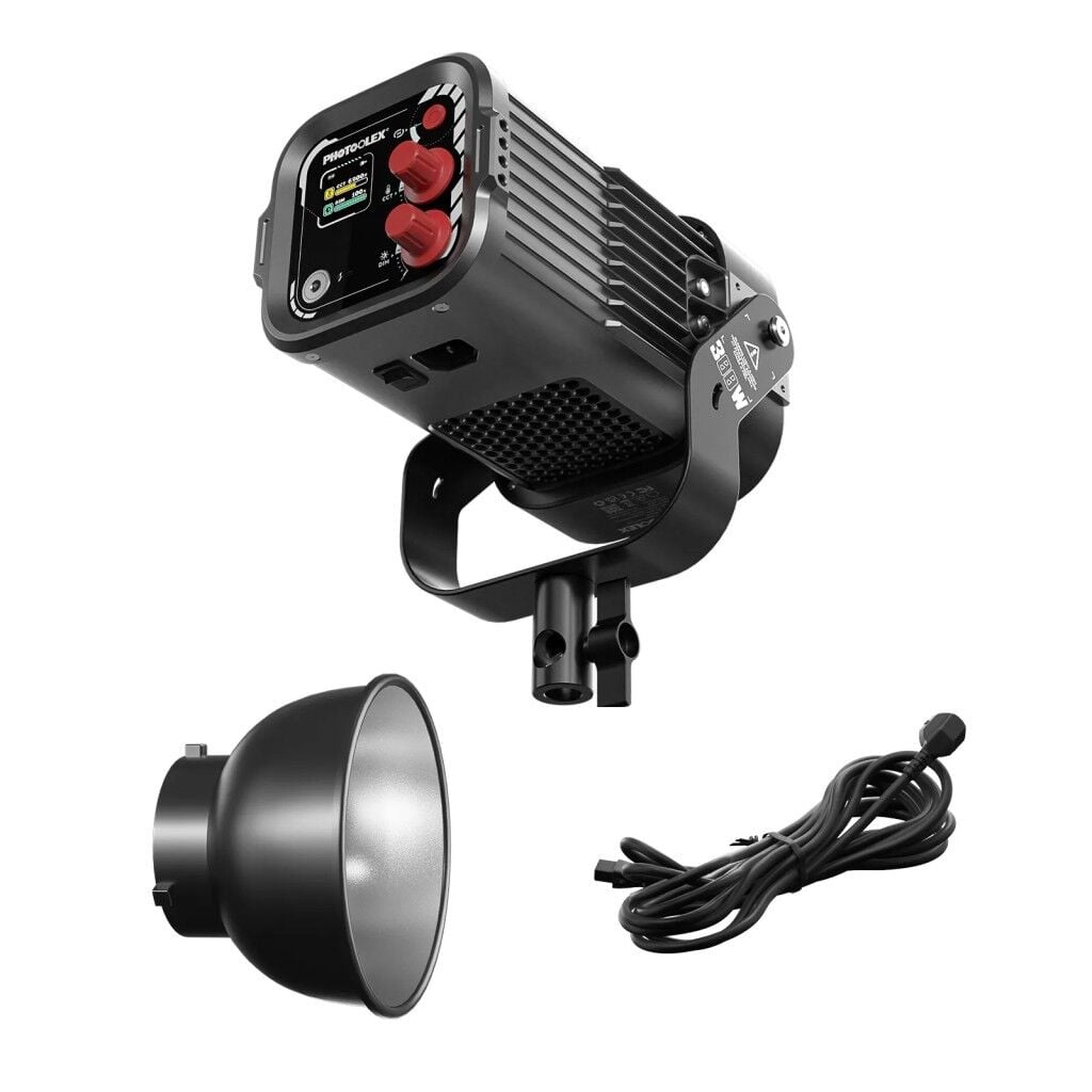 Photoolex CONE 300W Plus COB Profesyonel Video ve Stüdyo Işığı