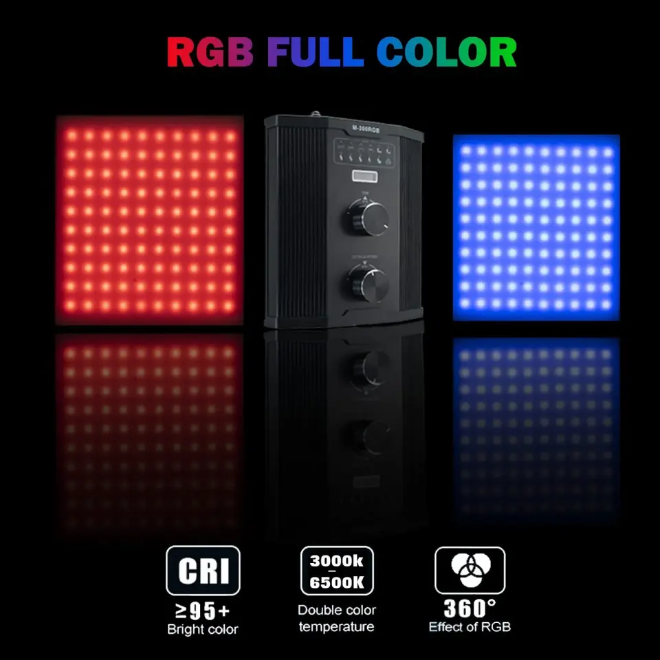 WellMaking M-300RGB LED Panel 30w