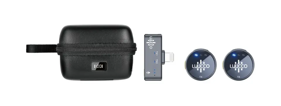 Luucco AirWave K2 Wireless Yaka Mikrofonu (Lighting)