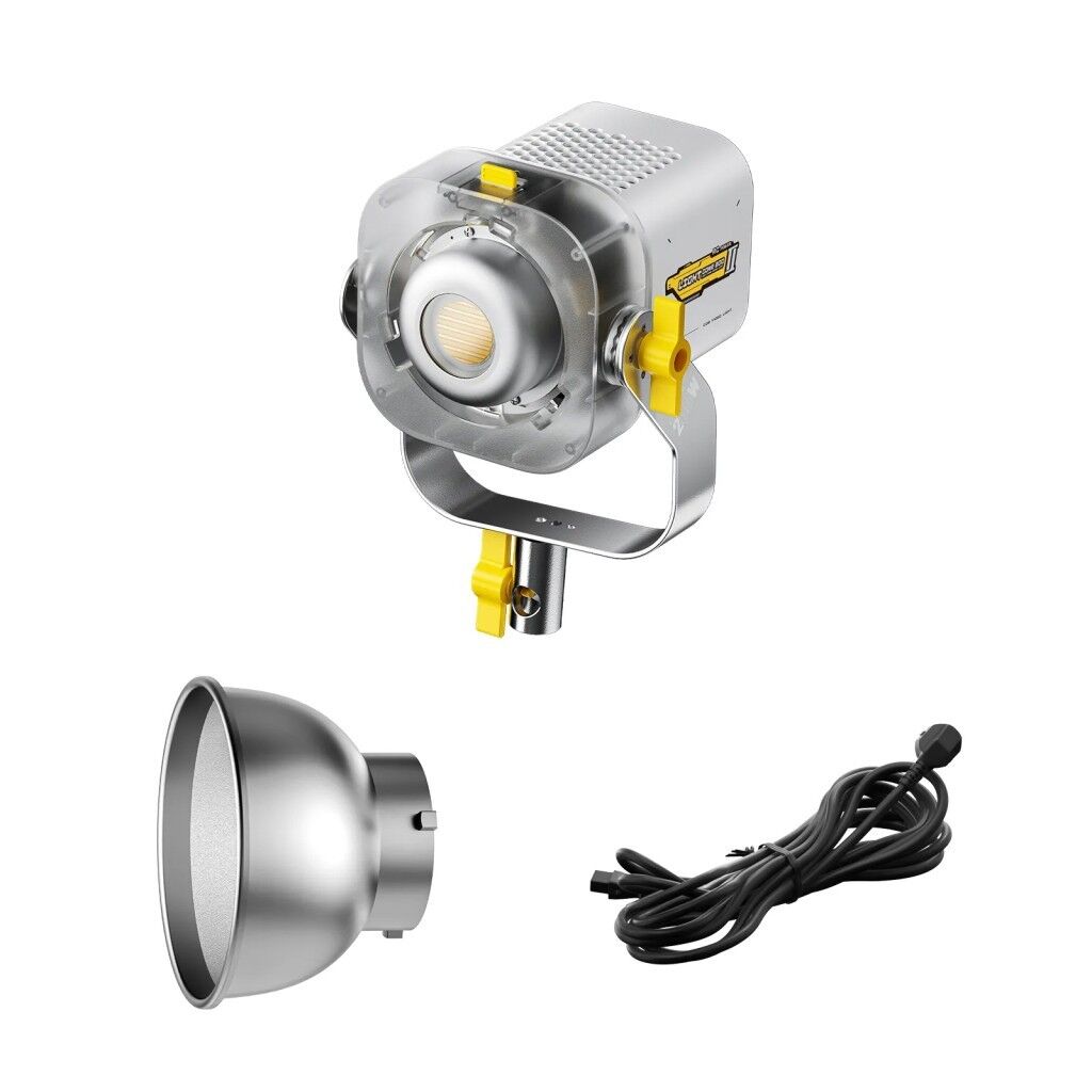Photoolex LIGHT CONE II 200W COB APP Kontrollü Profesyonel Stüdyo Video Işığı