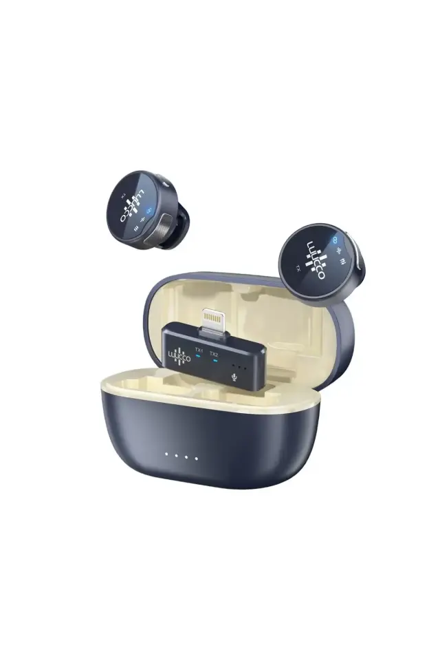 Luucco Airwave Mini-K2 Wireless Yaka Mikrofonu (Lighting)
