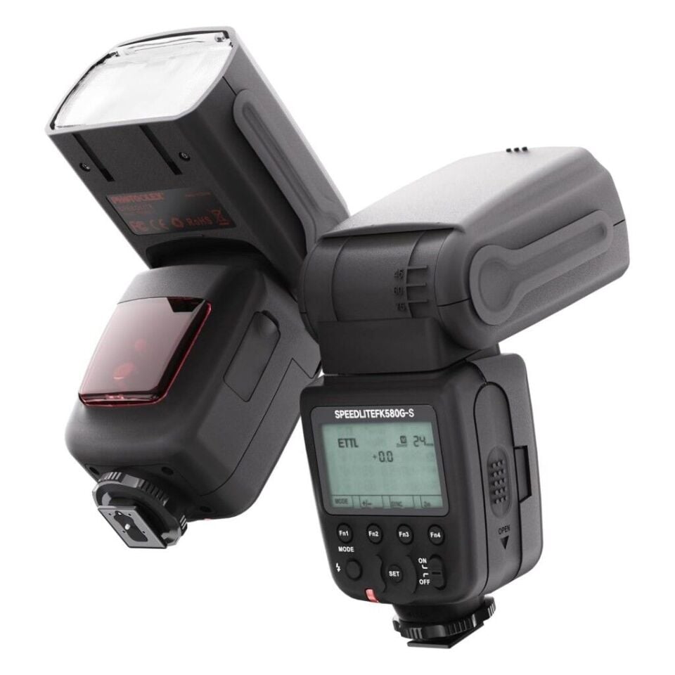 Photoolex G60 FK580G-S GN60 TTL HSS Sony Uyumlu Speedlite Flaş - TF-LS-068DF-SY-PL