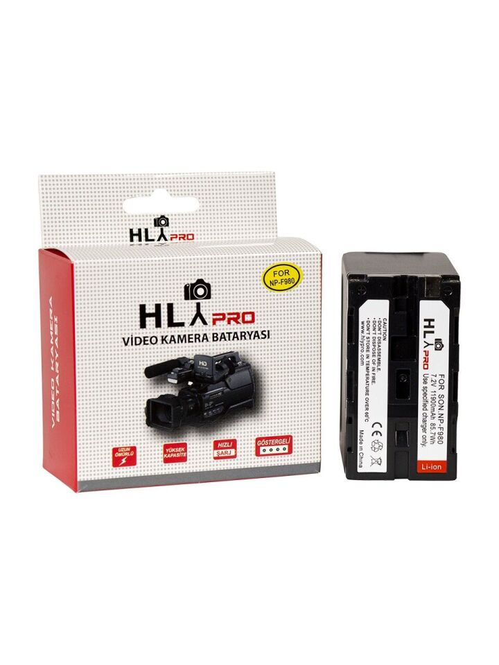 HLYPRO Sony NP-F980 Batarya