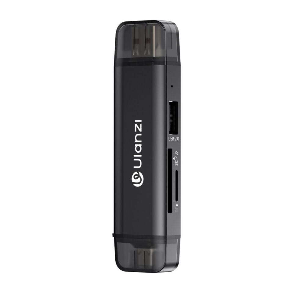 Ulanzi CR3 3 İn 1 USB-C USB-A Kart Okuyucu SD MicroSD