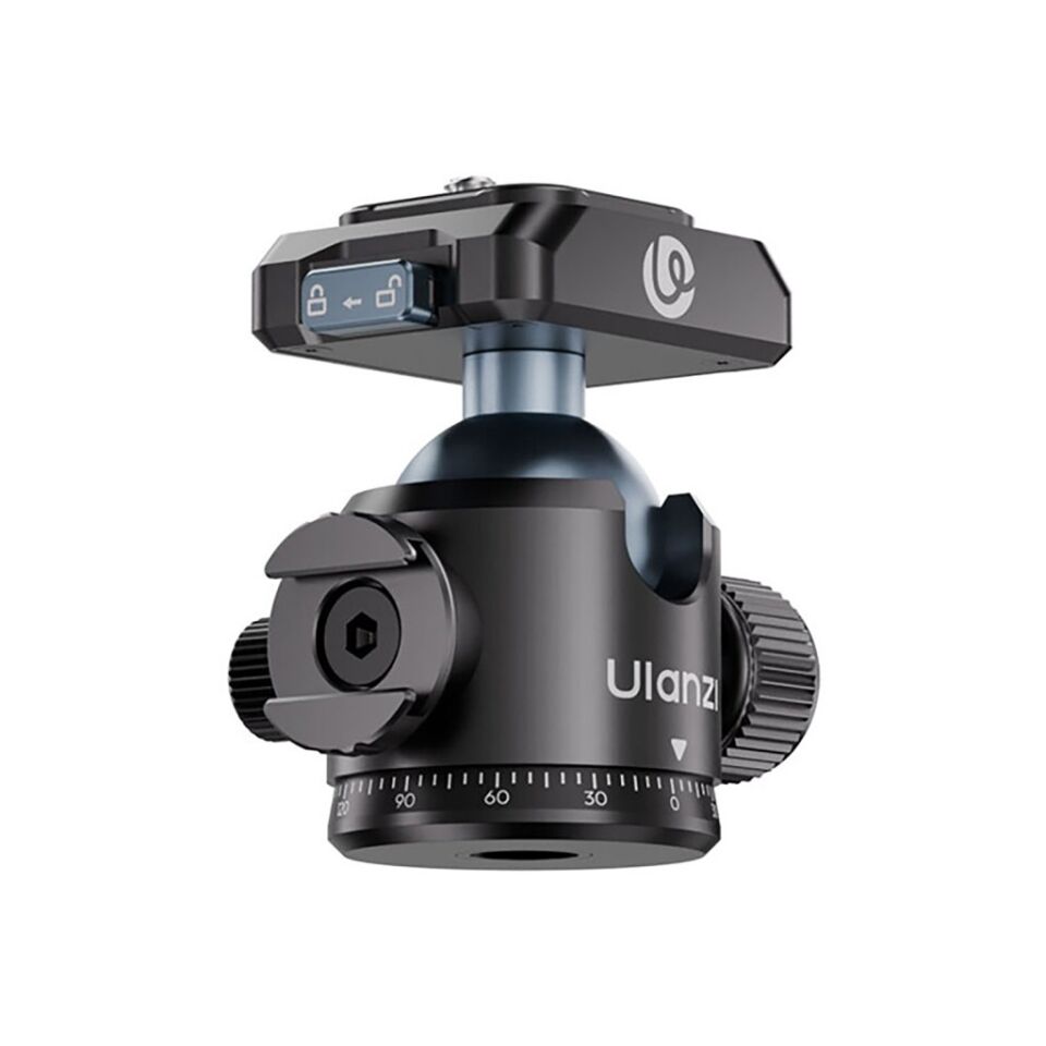 Ulanzi T100 UKA Quick Release Ball Head Tripod Başlığı-C062
