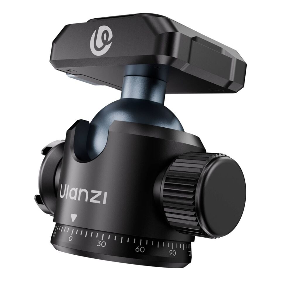Ulanzi T100 UKA Quick Release Ball Head Tripod Başlığı-C062