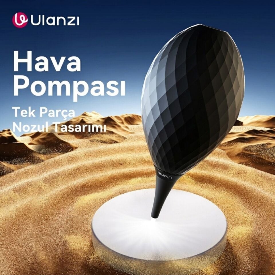 Ulanzi CO73 Entegre Silikon Lens Temizleme Hava Pompası-C063