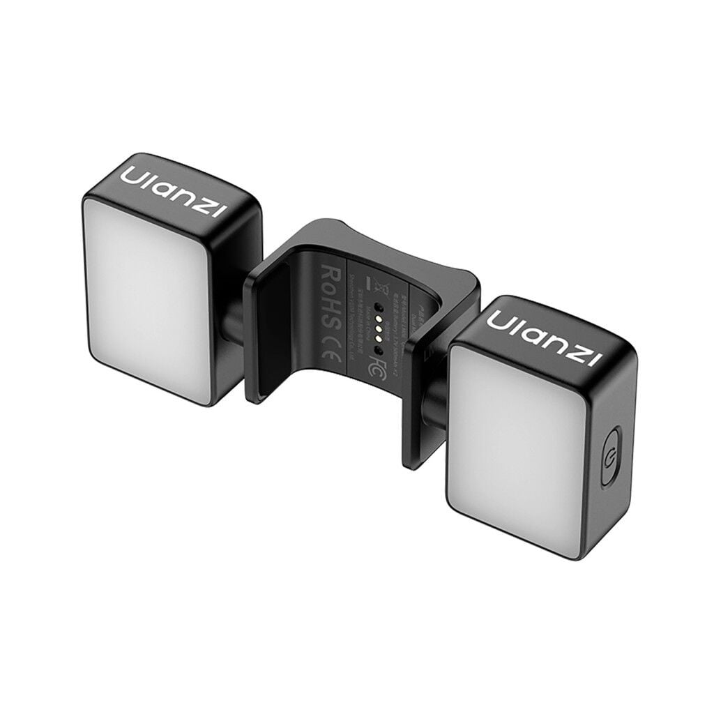 Ulanzi LM06 Çift Manyetik Mini LED Dolgu Işığı Pocket 3/4 Uyumlu